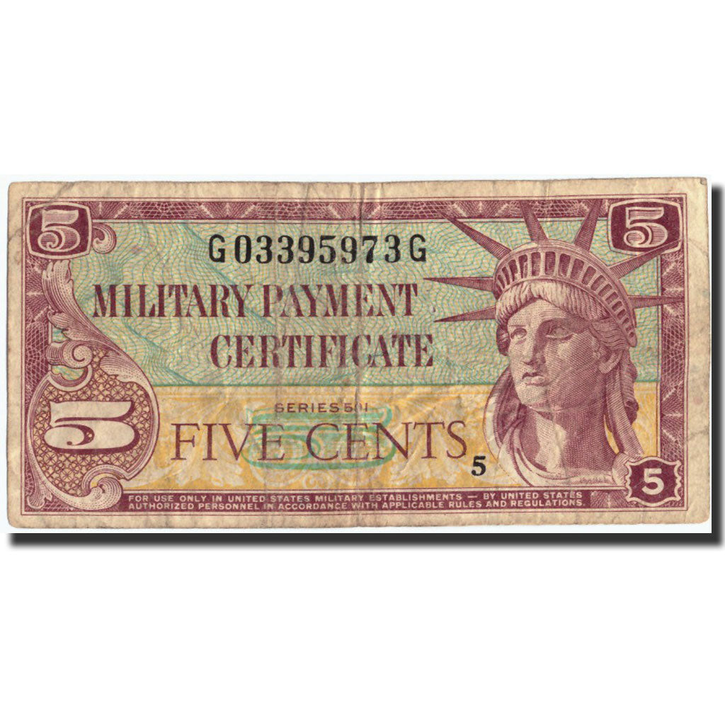 Vereinigte Staaten, 5 Cents, undated 1961, KM:M43a, S
