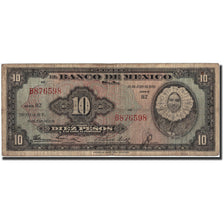 Mexiko, 10 Pesos, 1950, KM:47e, 1950-07-26, S+