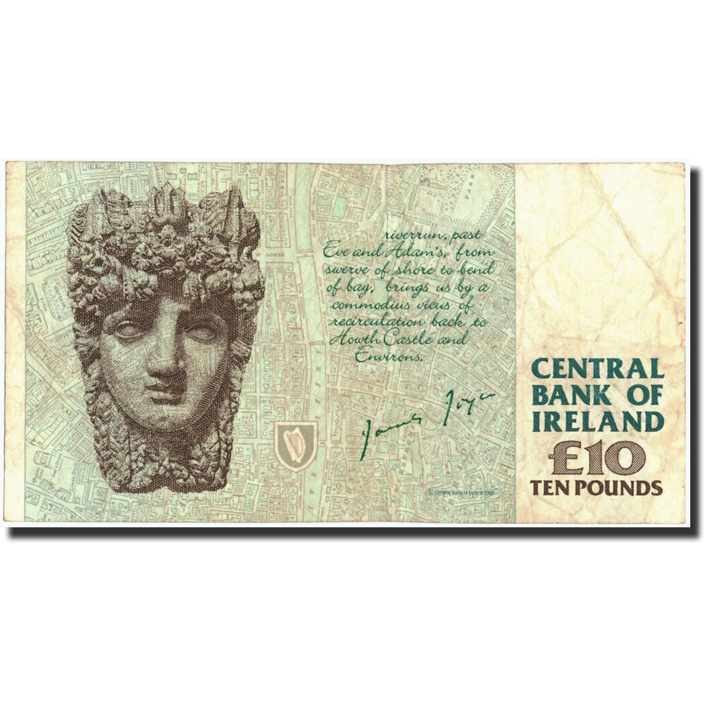 Biljet, Ierland - republiek, 10 Pounds, 1994, 1994-04-27, KM:76a, B