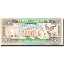 Banknote, Somalia, 5 Scellini = 5 Shillings, 1994, 1994, KM:1a, UNC(65-70)