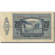Luxemburg, 20 Francs, 1929, 1929-10-01, KM:37a, S