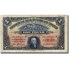 Scotland, 1 Pound, 1944, KM:S331b, 1944-12-02, VF(20-25)