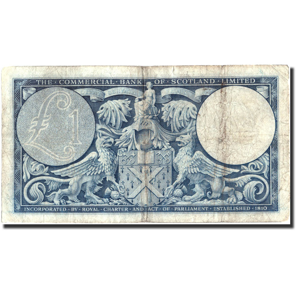 Scotland, 1 Pound, 1955, KM:S336, 1955-01-03, TB