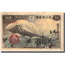 Japón, 50 Sen, 1938, 1938, KM:58a, MBC