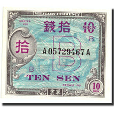 Billet, Japon, 10 Sen, undated (1945), Undated, KM:63, NEUF