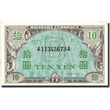 Billet, Japon, 10 Yen, Undated (1946), Undated, KM:71, TTB+