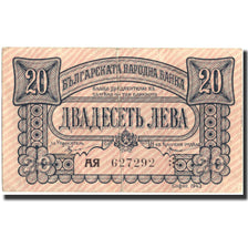 Bulgaria, 20 Leva, 1943, KM:63b, 1943, AU(55-58)