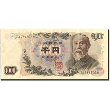 Banknote, Japan, 1000 Yen, Undated (1963), Undated, KM:96b, EF(40-45)