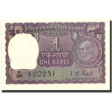 Banknote, India, 1 Rupee, undated (1969-70), Undated, KM:66, UNC(63)