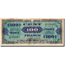 France, 100 Francs, 1945, KM:105s, 1945, EF(40-45)