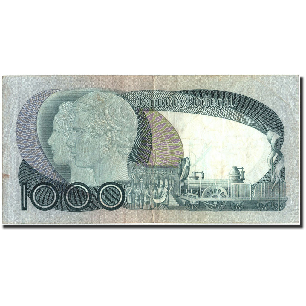 Billete, 1000 Escudos, 1982, Portugal, KM:175e, 1982-10-26, MBC+