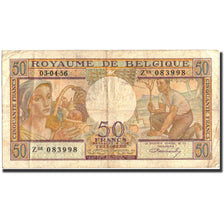 Banknote, Belgium, 50 Francs, 1956, 1956-04-03, KM:133b, EF(40-45)