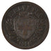 Moneda, Suiza, 2 Rappen, 1850, Paris, MBC, Bronce, KM:4.1