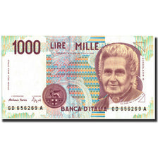 Banknote, Italy, 1000 Lire, 1990, 1990, KM:114b, AU(50-53)