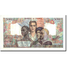 France, 5000 Francs, 1946, 1946-03-28, KM:103c, TTB+, Fayette:47.51