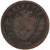 Moneda, Suiza, 2 Rappen, 1850, Paris, BC+, Bronce, KM:4.1