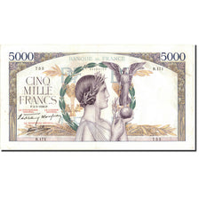 Francia, 5000 Francs, 1939, KM:97a, 1939-05-04, BC, Fayette:46.5