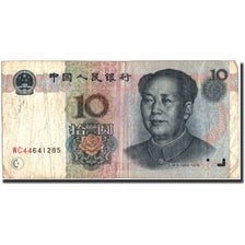 Banknote, China, 10 Yüan, 1999, 1999, KM:898, VF(20-25)