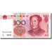 Banknote, China, 100 Yüan, 1999, 1999, KM:901, AU(55-58)