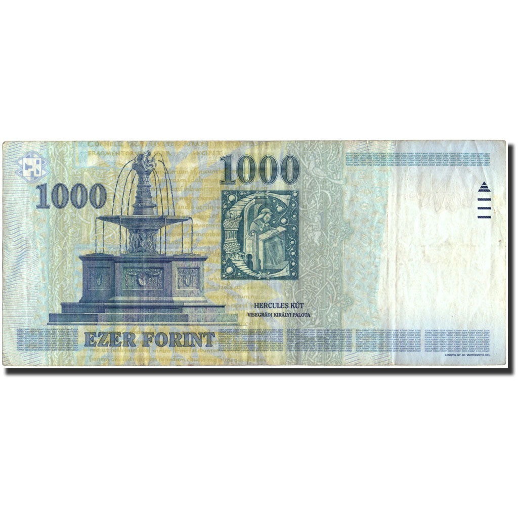 Banknot, Węgry, 1000 Forint, 2004, 2004, KM:189c, EF(40-45)