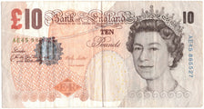 Biljet, Groot Bretagne, 10 Pounds, 2000, 2000, KM:389b, TTB