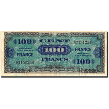 France, 100 Francs, 1944, 1944, KM:123b, TTB, Fayette:VF25.1