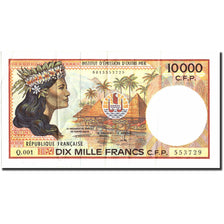 Billete, 10,000 Francs, Undated (1985), Territorios franceses en el Pacífico