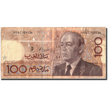 Marruecos, 100 Dirhams, 1987, KM:65d, 1987, BC+