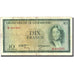 Banknote, Luxembourg, 10 Francs, Undated (1954), Undated, KM:48a, VF(20-25)
