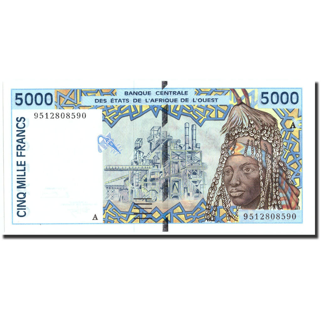 Stati dell'Africa occidentale, 5000 Francs, undated (1992-2003), KM:113Ad, FDS