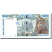 Billet, West African States, 5000 Francs, undated (1992-2003), 9512808584