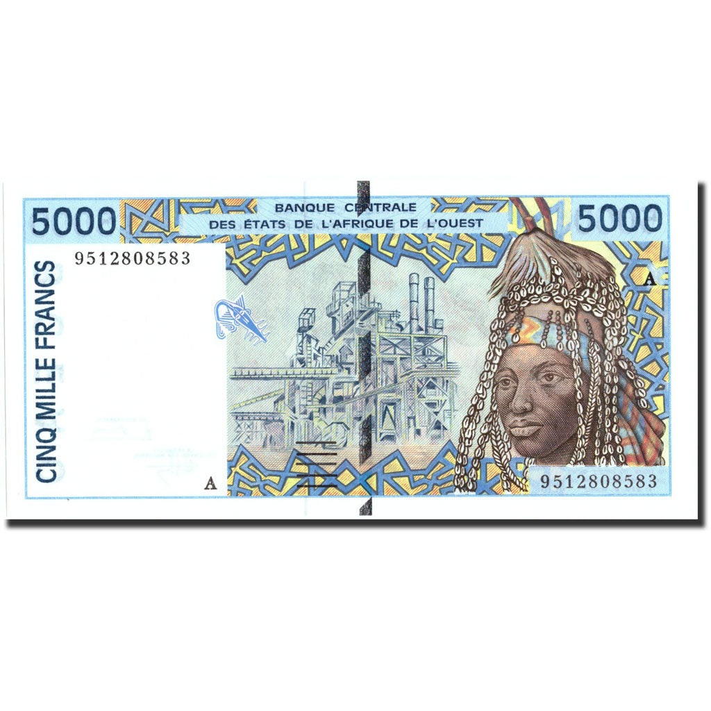 Banconote, Stati dell'Africa occidentale, 5000 Francs, undated (1992-2003)