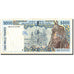 Banknote, West African States, 5000 Francs, 1995, 1995, KM:713Kd, VF(30-35)