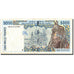 Billet, West African States, 5000 Francs, 1995, 1995, KM:713Kd, TB+