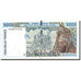 Banconote, Stati dell'Africa occidentale, 5000 Francs, 1995, KM:713Kd, 1995, BB+