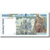 Banconote, Stati dell'Africa occidentale, 5000 Francs, 1997, KM:713Kf, 1997, BB+