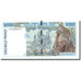 Biljet, West Afrikaanse Staten, 5000 Francs, 1995, 1995, KM:113Ad, SPL