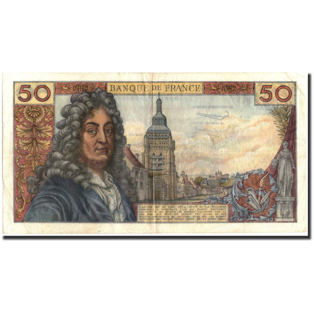 Billete, Francia, 50 Francs, 1963, 1963-05-02, MBC, Fayette:64.5, KM:148a