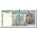 Banknote, West African States, 5000 Francs, 1995, 1995, KM:713Kd, VF(20-25)