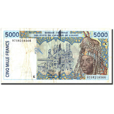 Biljet, West Afrikaanse Staten, 5000 Francs, 1997, 1997, KM:713Kd, TB