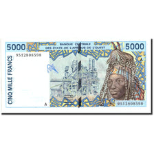 Banconote, Stati dell'Africa occidentale, 5000 Francs, 1995, KM:113Ad, 1995, SPL
