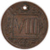 GERMAN STATES, 8 Pfennig, 1713, Coesfeld, KM #9, EF(40-45), Copper, 3.91