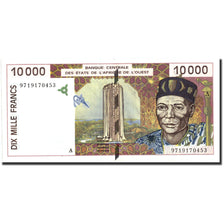 Banknote, West African States, 10,000 Francs, 1997, 1997, KM:114Aa, UNC(60-62)