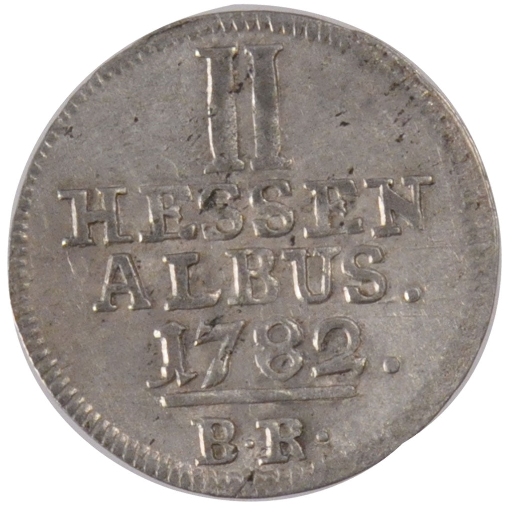 GERMAN STATES, 2 Albus, 1782, KM #511, AU(55-58), Billon, 2.60
