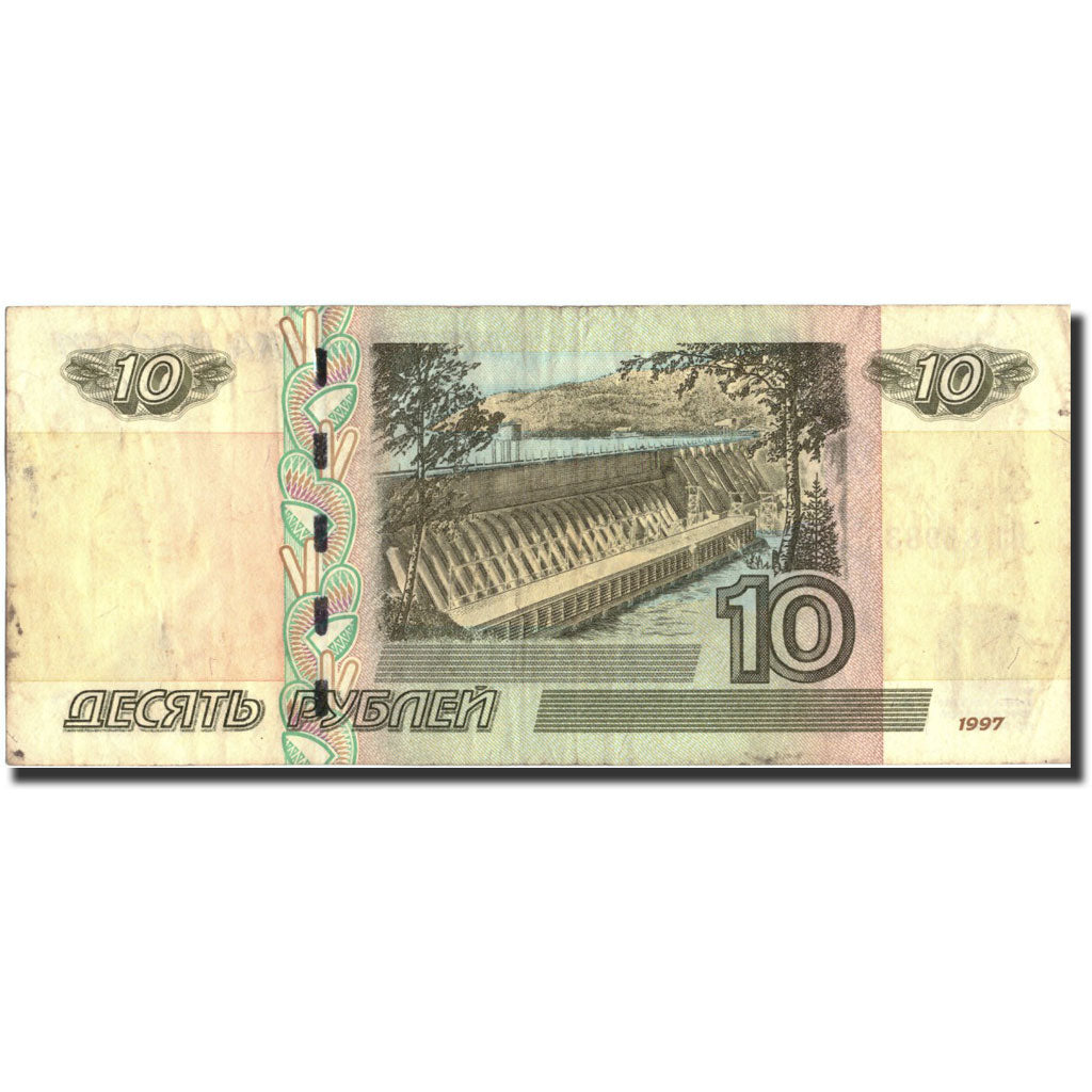 Biljet, Rusland, 10 Rubles, 1997, 1997, KM:268a, TB