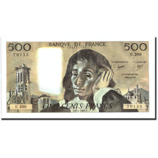 Banconote, Francia, 500 Francs, 1984, 1984, BB+, Fayette:71.30, KM:156e