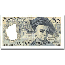Francia, 50 Francs, 1992, KM:152f, 1992, BB+, Fayette:67.18