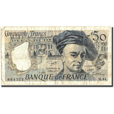 France, 50 Francs, 1986, 1986, KM:152b, TB