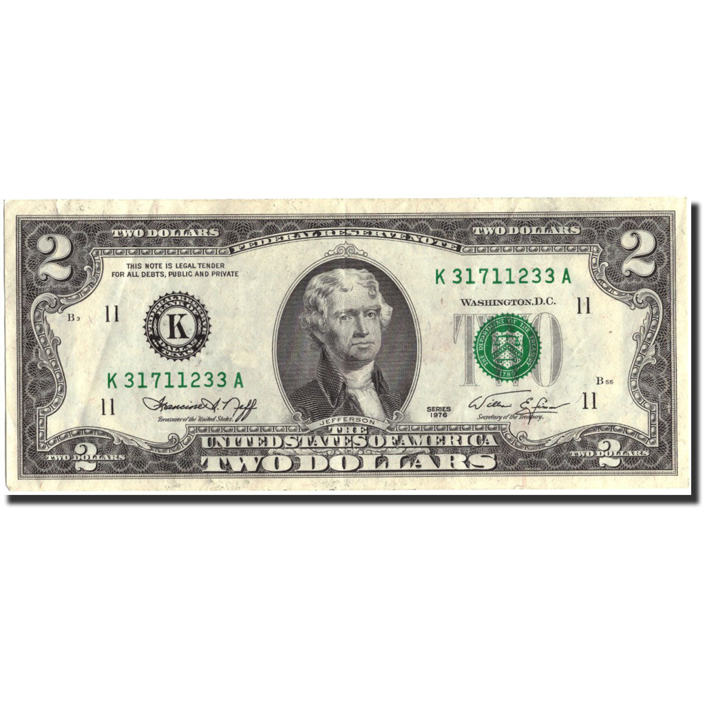 Banconote, Stati Uniti, Two Dollars, 1976, KM:1622@star, 1976, SPL-