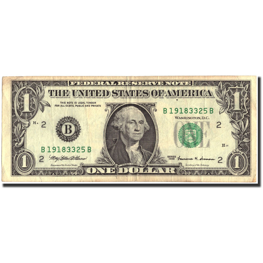 Banknote, United States, One Dollar, 1999, 1999, KM:4504, VF(20-25)